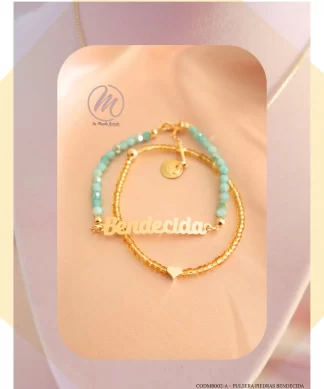 Pulseras Piedras Bendecida