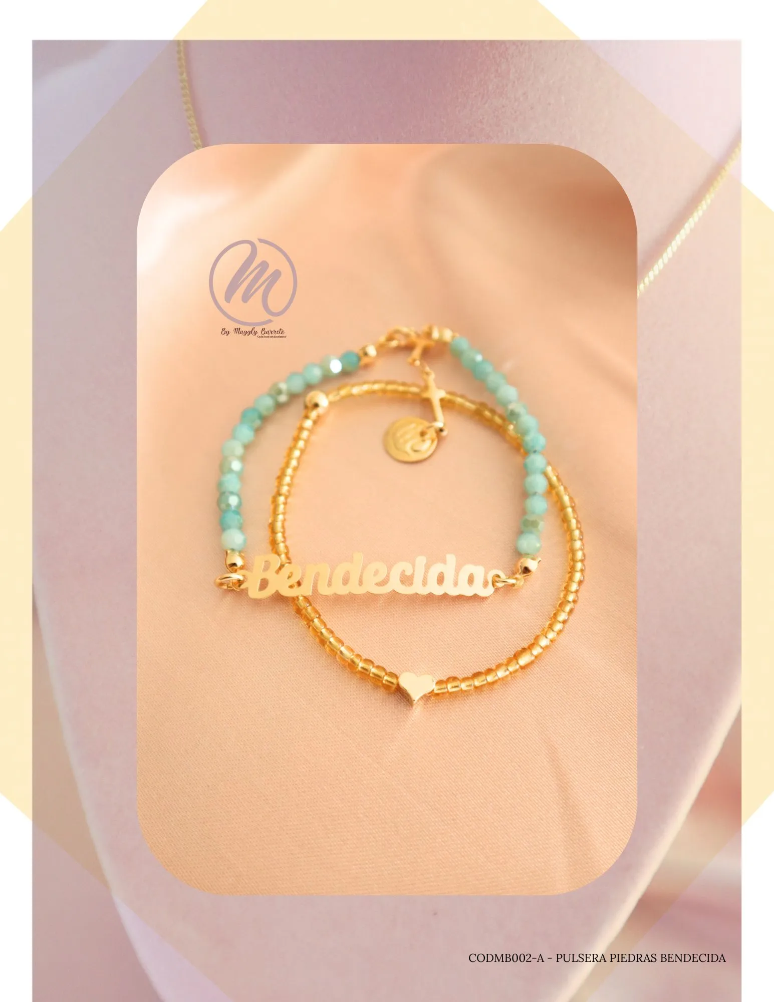 Pulseras Piedras Bendecida